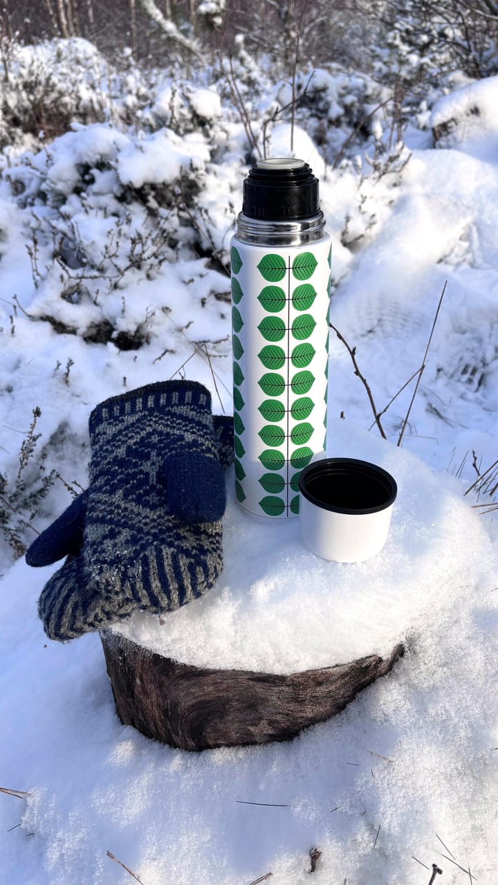Termo Berså 0,75 L, Blanco-verde Pluto Design