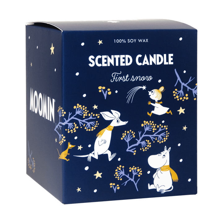 Vela aromática Mumin 40 h, First snow Pluto Design