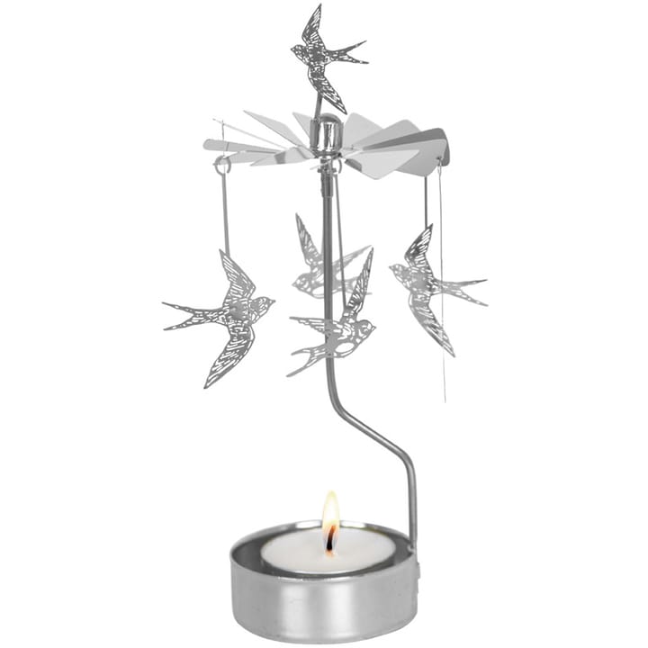Candelabro giratorio Svala - plata - Pluto Produkter
