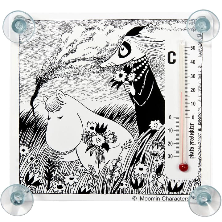 Termometer Moomin cuadrado - Snorkmaiden & fillyjonk - Pluto Produkter
