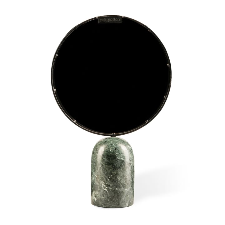 Espejo de sobremesa Round Marble, Verde POLSPOTTEN