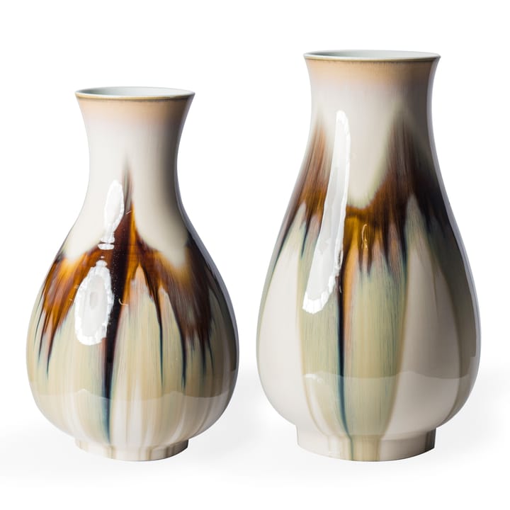 Jarrón Crazy Perry M 55,5 cm, Beige-marrón POLSPOTTEN