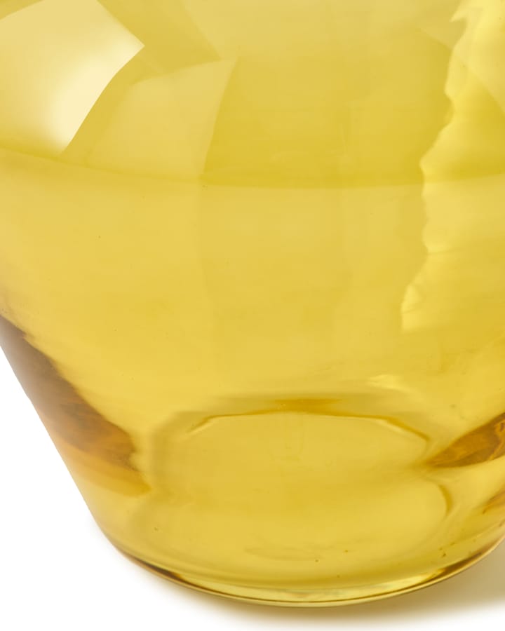 Jarrón de cuello ancho S 35 cm, Amarillo POLSPOTTEN