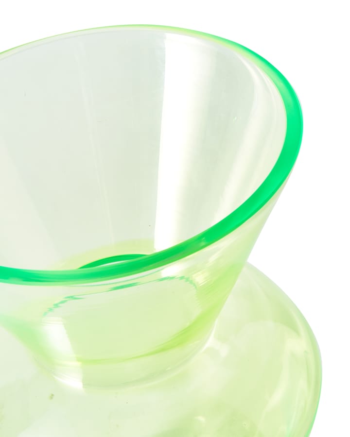 Jarrón de cuello ancho S 35 cm, Verde POLSPOTTEN