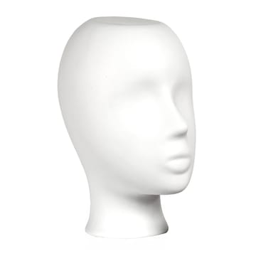 Jarrón Upside-down head 25 cm - Blanco - POLSPOTTEN