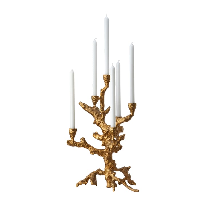 Portavelas Apple tree L 53 cm, Dorado POLSPOTTEN