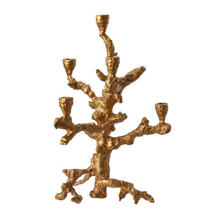 Portavelas Apple tree L 53 cm, Dorado POLSPOTTEN