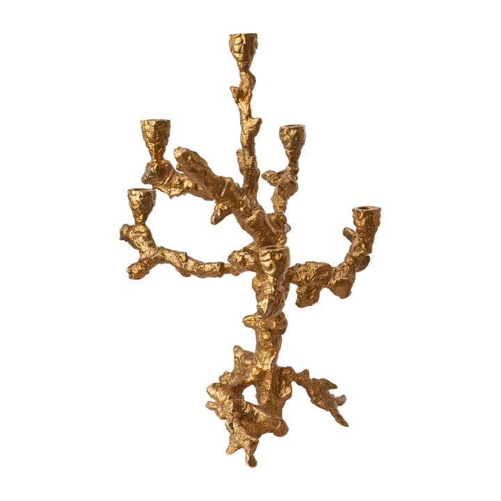 Portavelas Apple tree L 53 cm, Dorado POLSPOTTEN