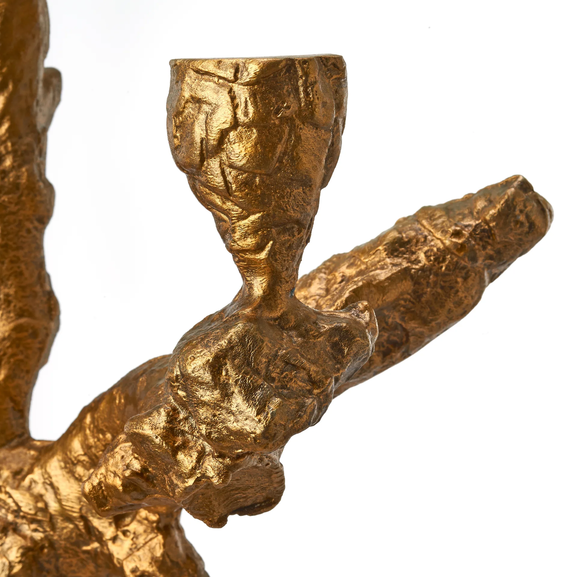 Portavelas Apple tree L 53 cm, Dorado POLSPOTTEN