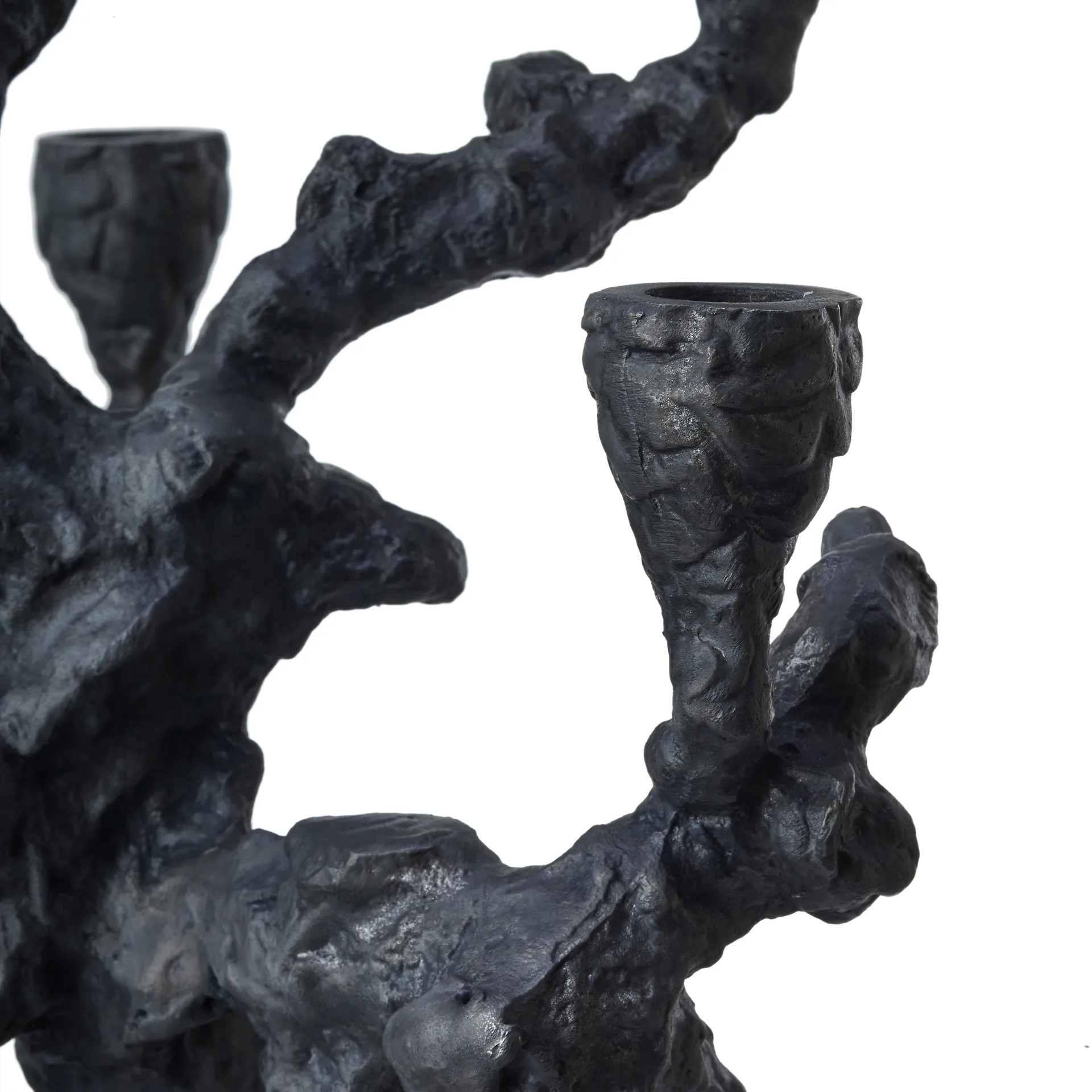 Portavelas Apple tree L 53 cm, Gris oscuro POLSPOTTEN