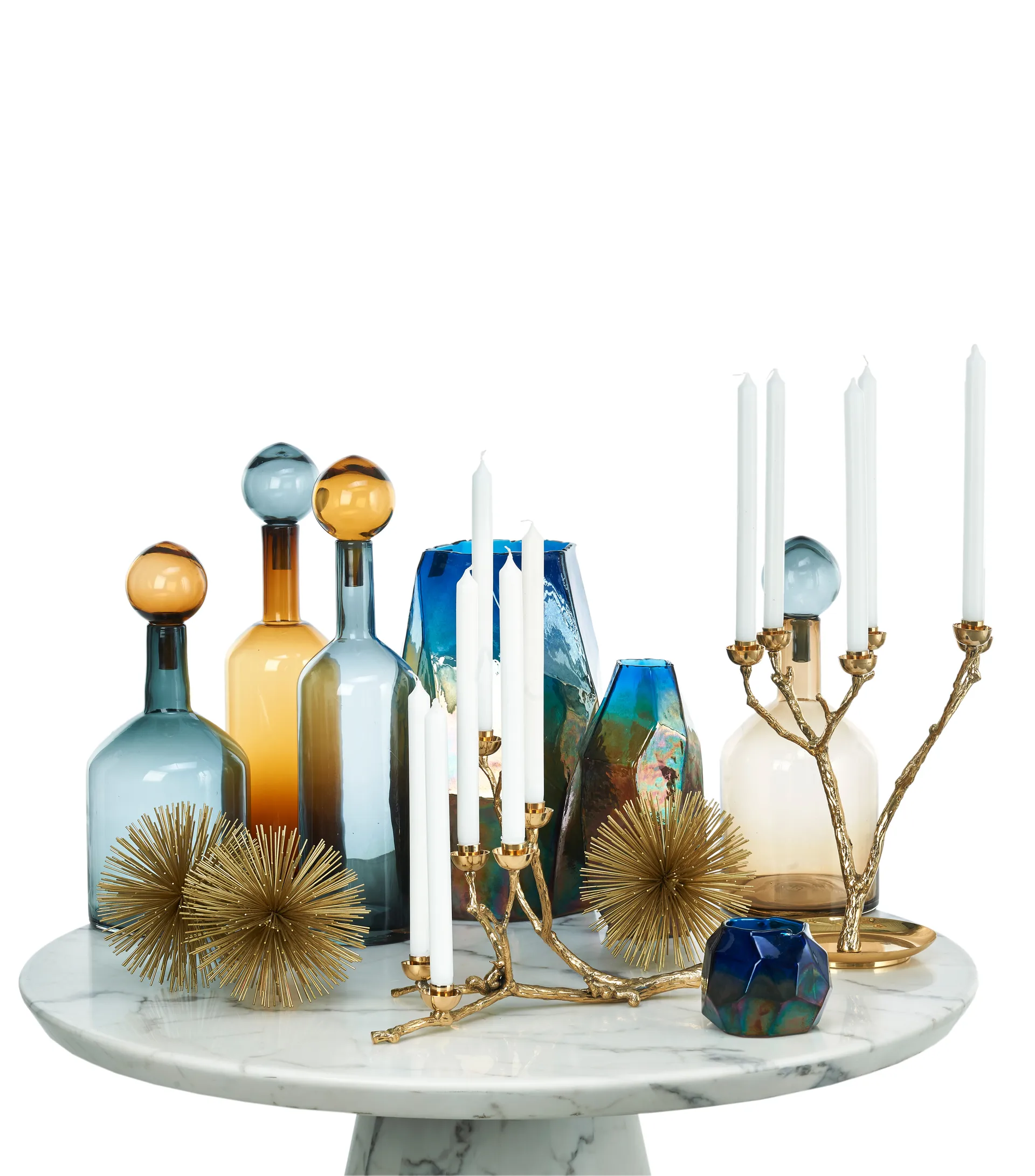 Portavelas ardilla Twiggy 30 cm, Dorado POLSPOTTEN