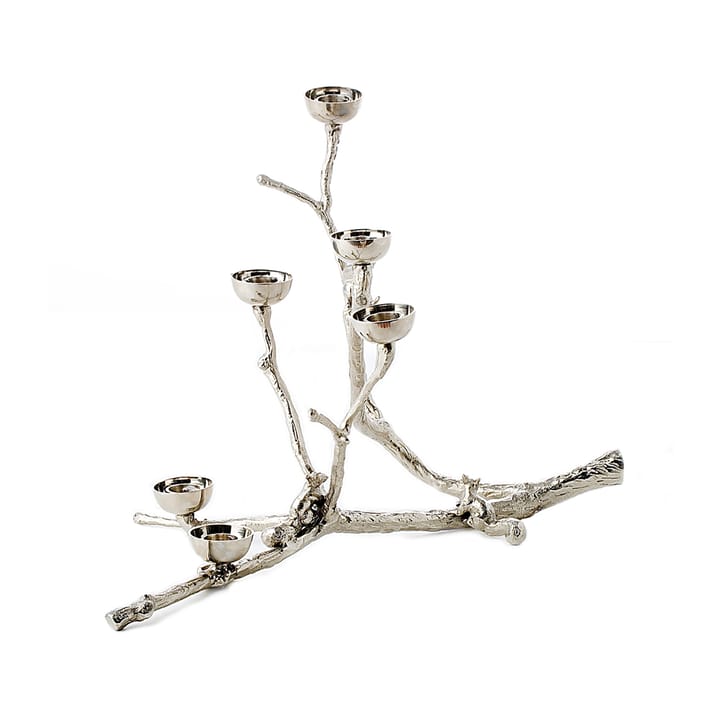 Portavelas ardilla Twiggy 30 cm - Plateado - POLSPOTTEN