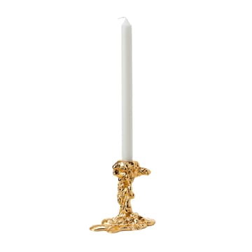 Portavelas Drip S 14 cm  - Dorado - POLSPOTTEN