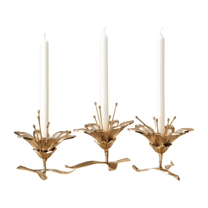 Portavelas Lilly 15 cm, Dorado POLSPOTTEN