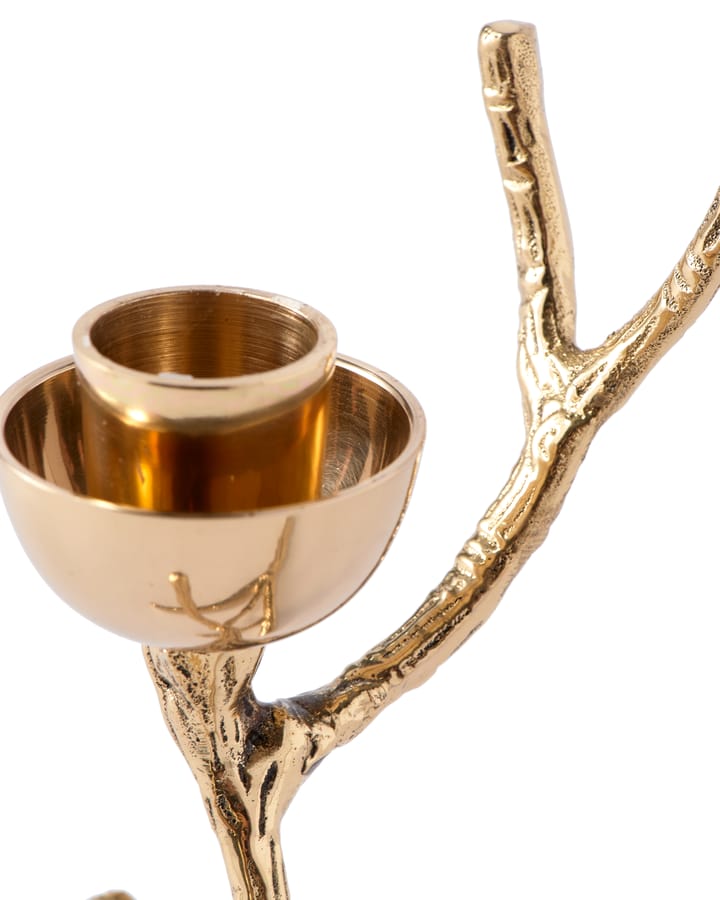 Portavelas Twiggy XS 14 cm , Dorado POLSPOTTEN