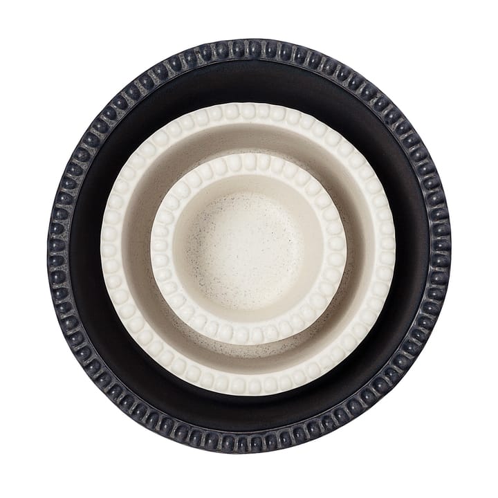 2 Boles pequeños Daria Ø12 cm, Cotton white PotteryJo