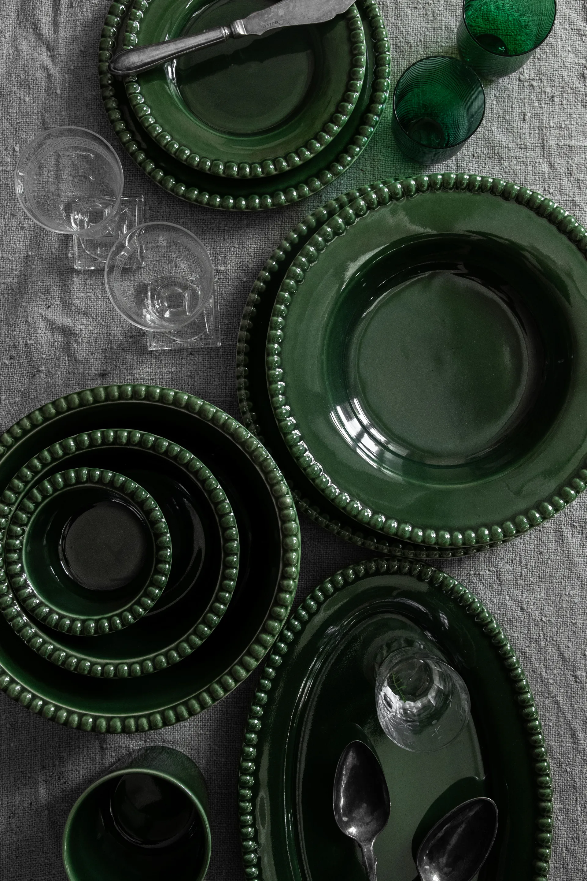 2 Boles pequeños Daria Ø12 cm, Moss PotteryJo