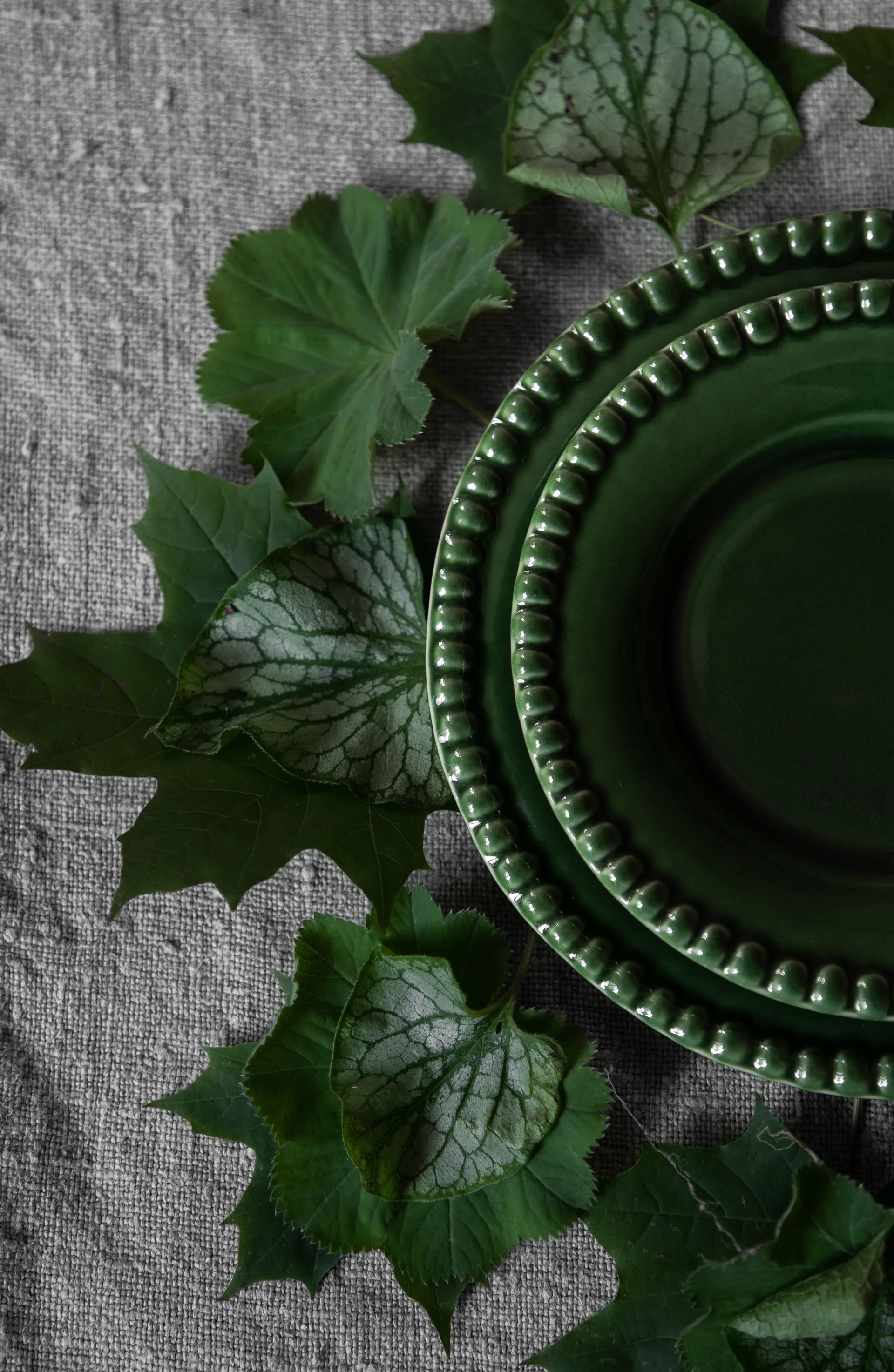 2 Platillos Daria Ø18 cm, Moss PotteryJo