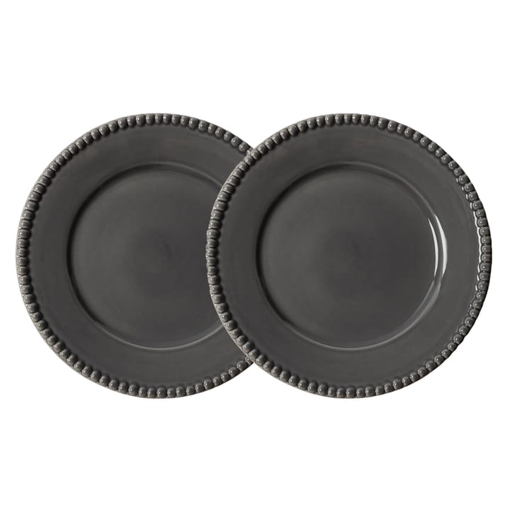 2 Platos de mesa Daria Ø28 cm - Clean grey - PotteryJo