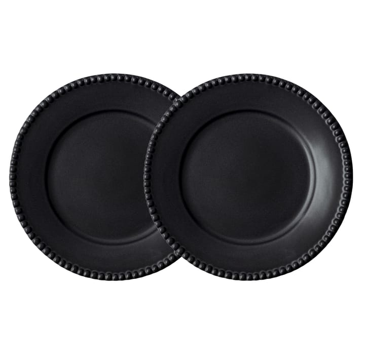 2 Platos de mesa Daria Ø28 cm - Ink black - PotteryJo