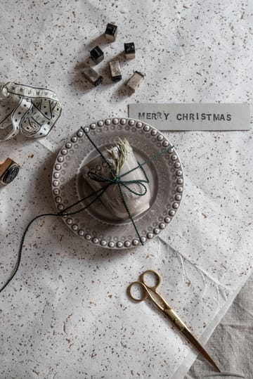 2 Platos de postre Daisy Ø22 cm - Soft grey (gris) - PotteryJo