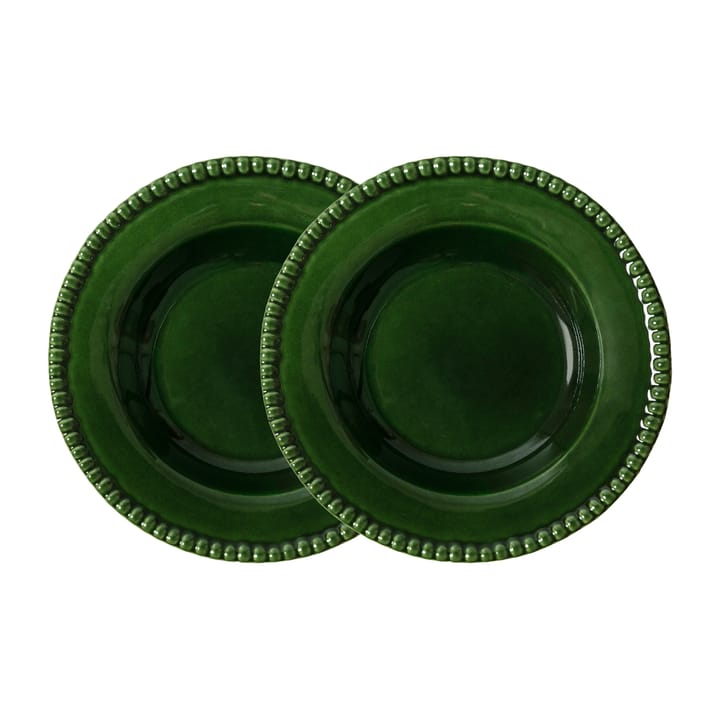 2 Platos hondos Daria Ø26 cm - Moss - PotteryJo