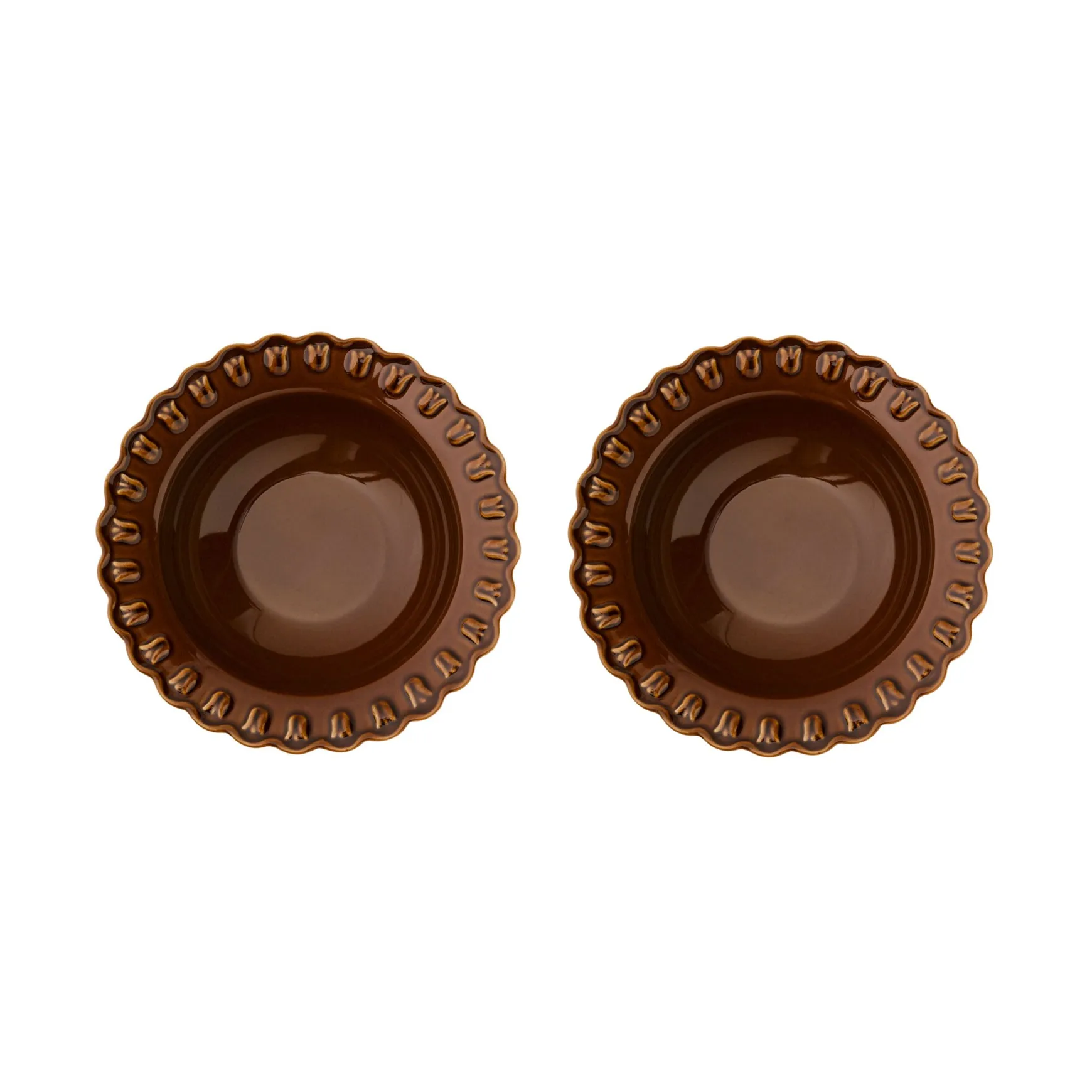 2 Platos hondos Tulipa Ø23 cm, Umbra PotteryJo