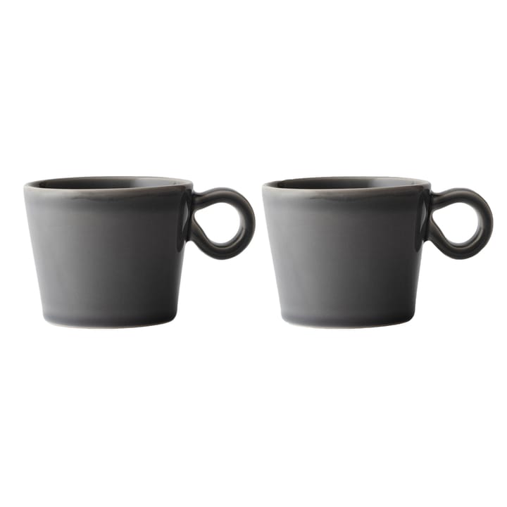 2 Tazas con asa Daria - Clean grey - PotteryJo