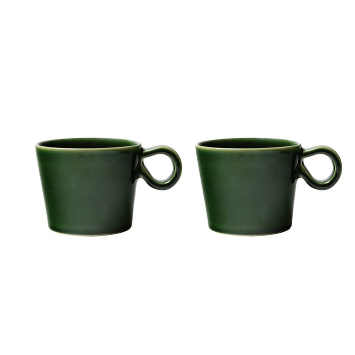 2 Tazas con asa Daria - Moss - PotteryJo