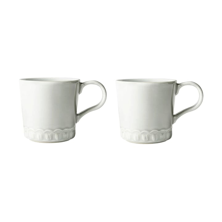 2 Tazas Tulipa 40 cl - White - PotteryJo