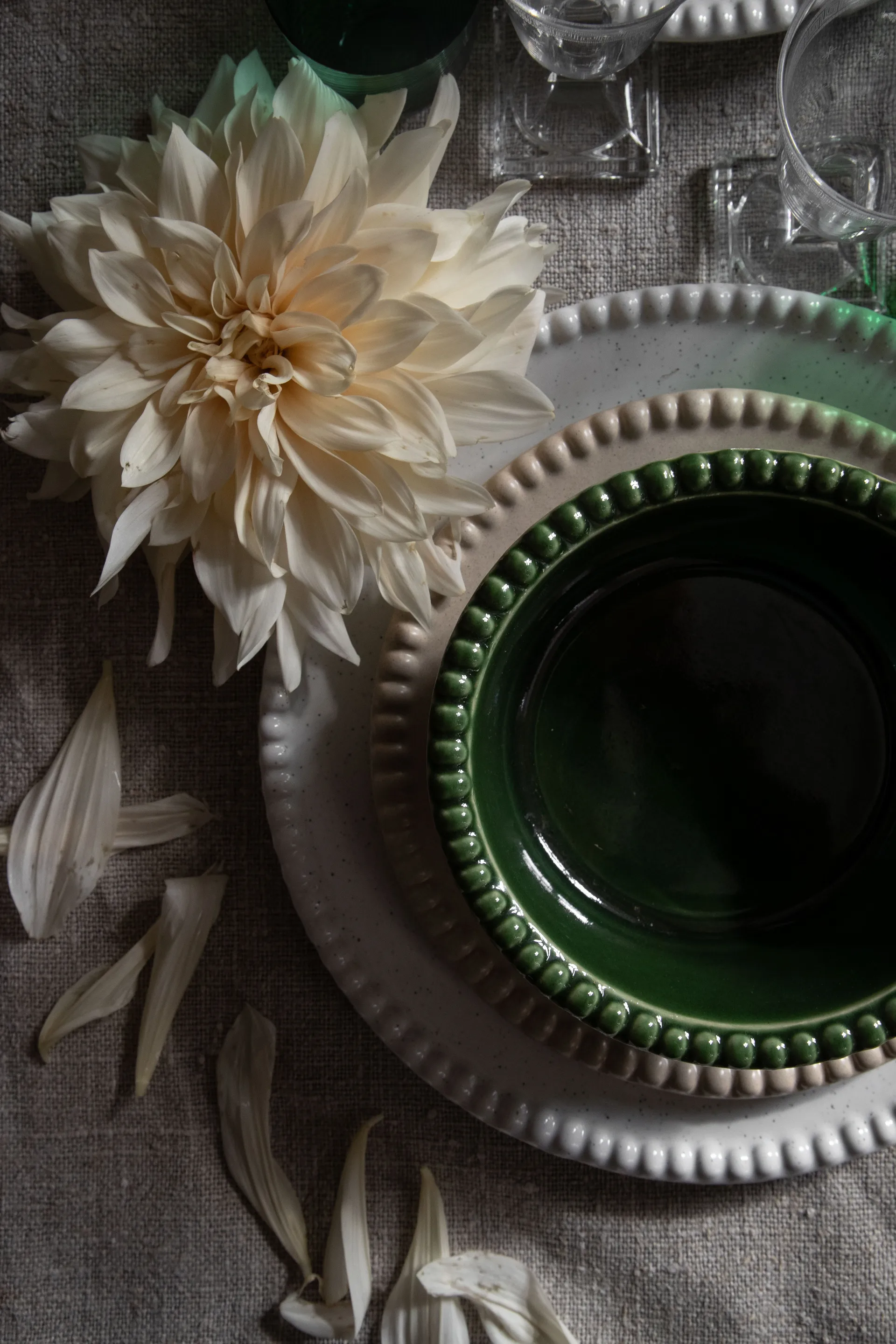 Bol Daria Ø18 cm gres, Moss PotteryJo