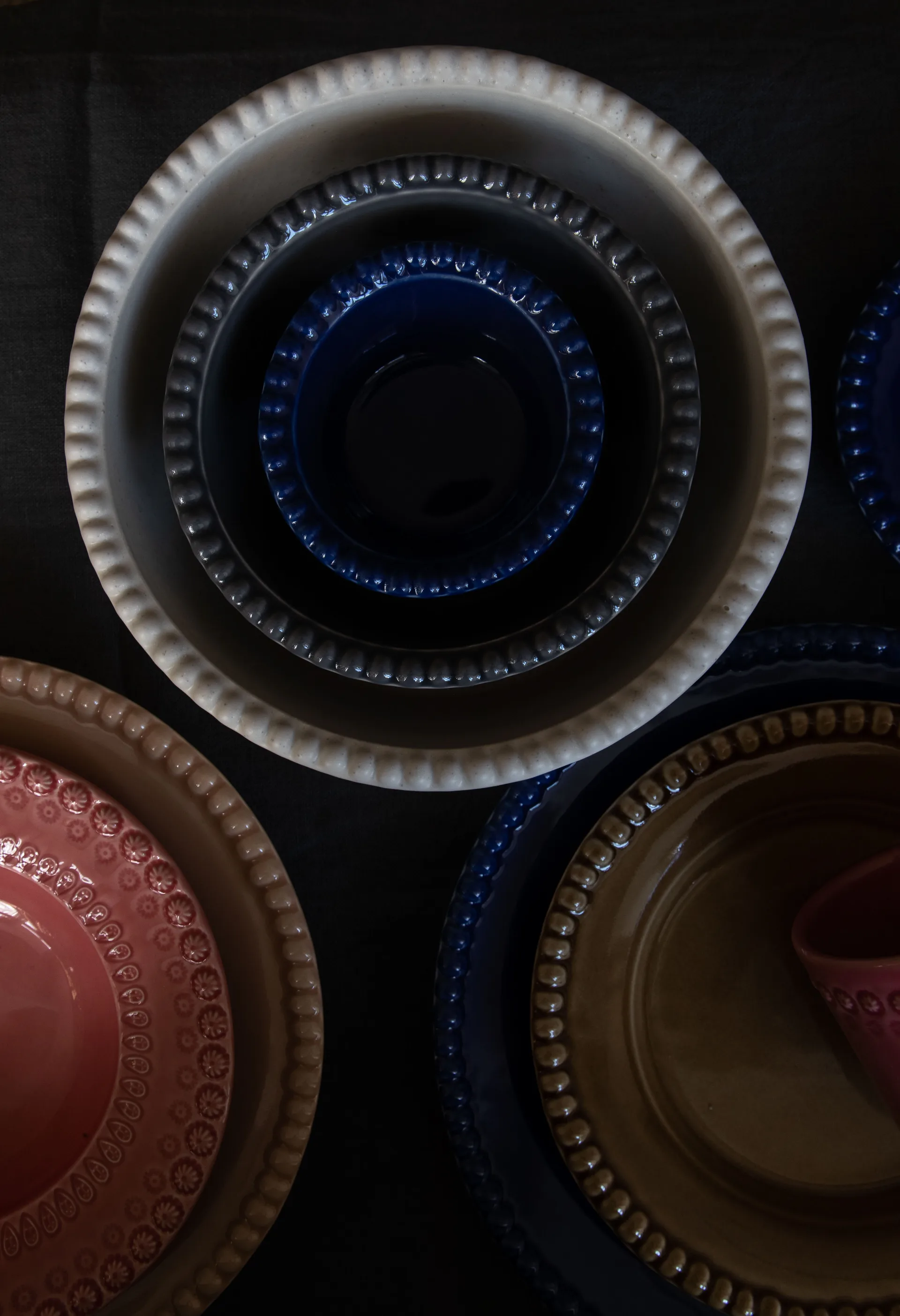 Bol Daria Ø23 cm gres, Cotton white PotteryJo