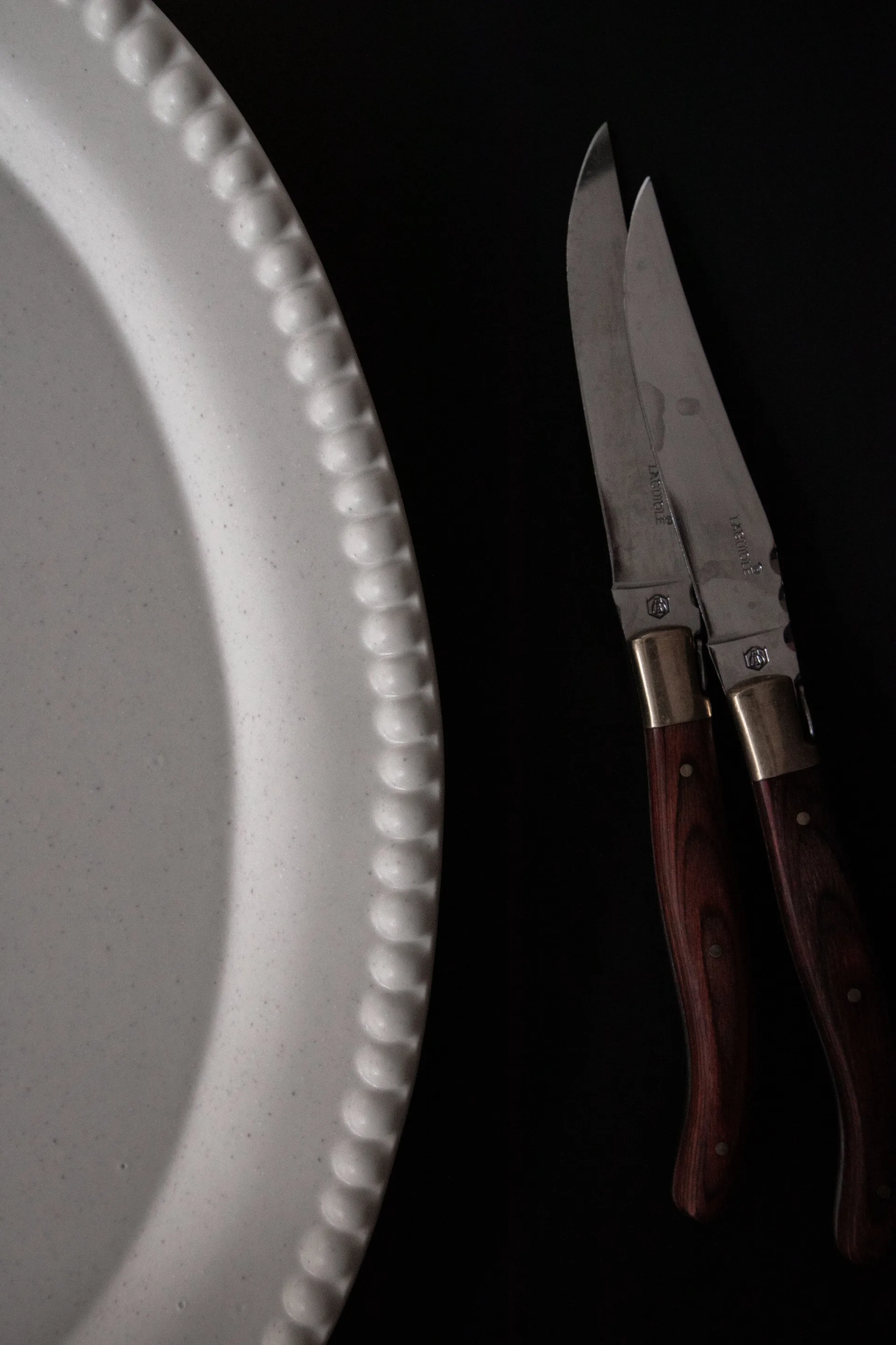 Fuente de servir Daria 35 cm gres, Cotton white PotteryJo