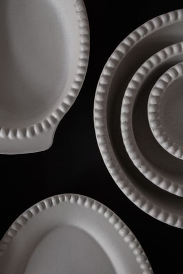 Fuente de servir Daria 35 cm gres - Cotton white - PotteryJo