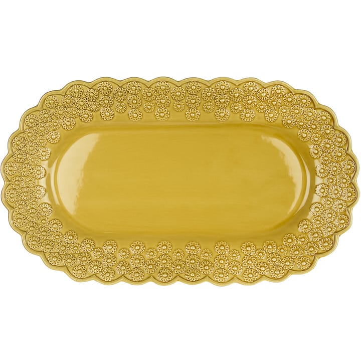 Fuente de servir ovalada Ditsy - Sienna (amarillo) - PotteryJo