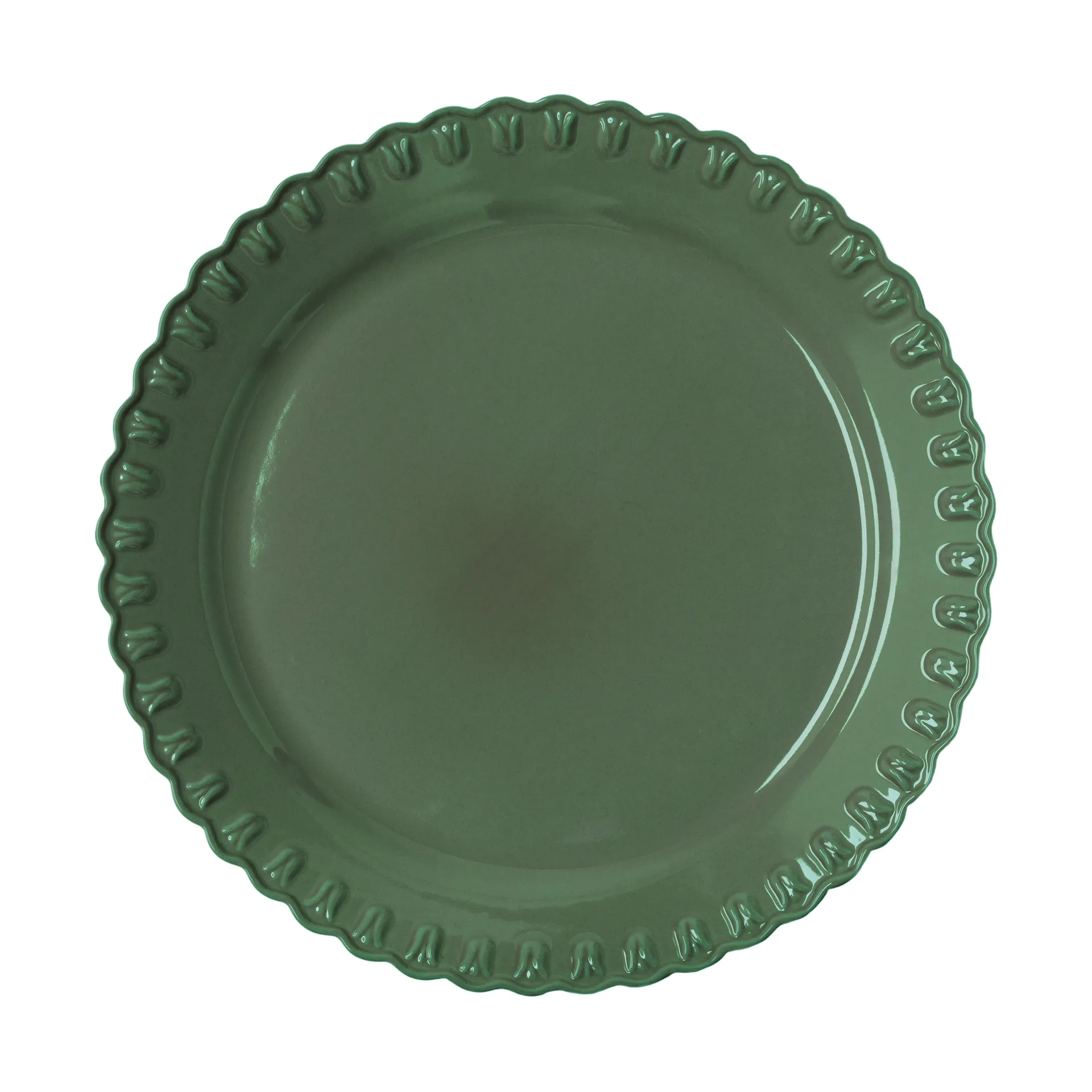 Fuente para servir Tulipa Ø37 cm, Verona green PotteryJo