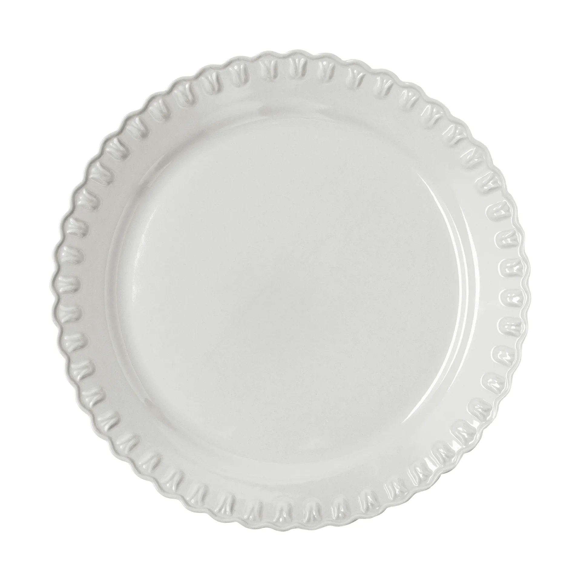 Fuente para servir Tulipa Ø37 cm, White PotteryJo
