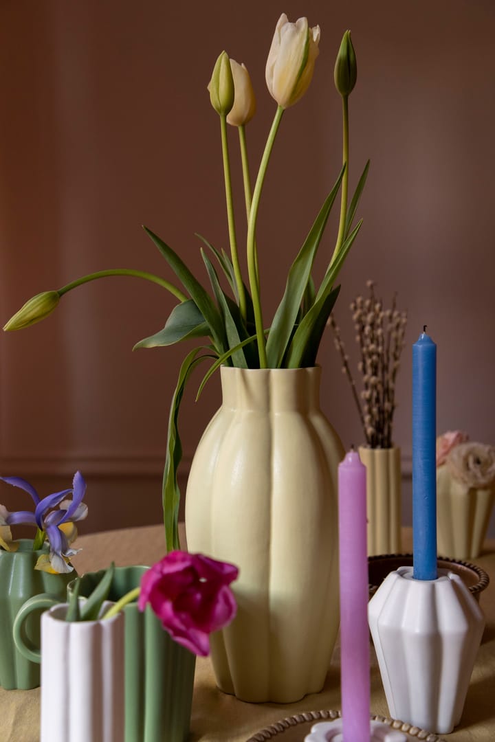 Jarrón Birgit 35 cm, Pale Yellow PotteryJo