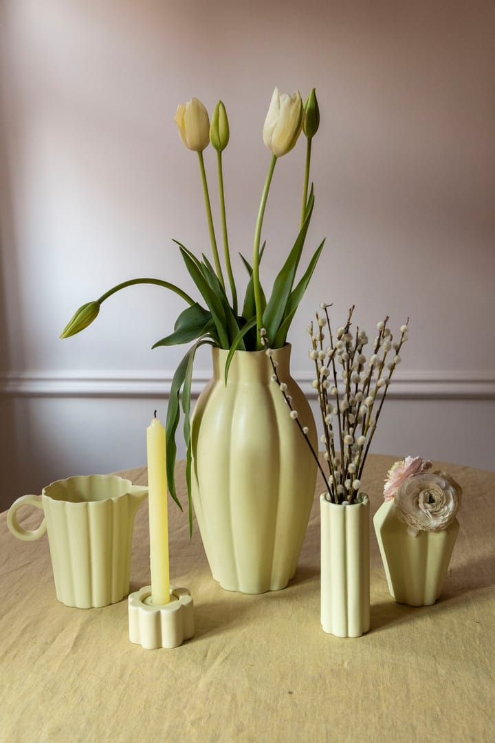 Jarrón Birgit 35 cm, Pale Yellow PotteryJo