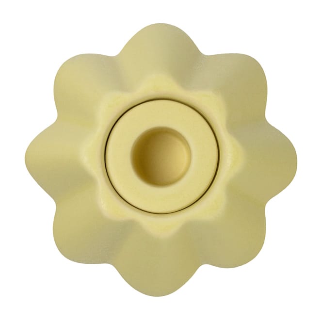 Jarrón/Portavelas Birgit 14 cm - Pale Yellow - PotteryJo