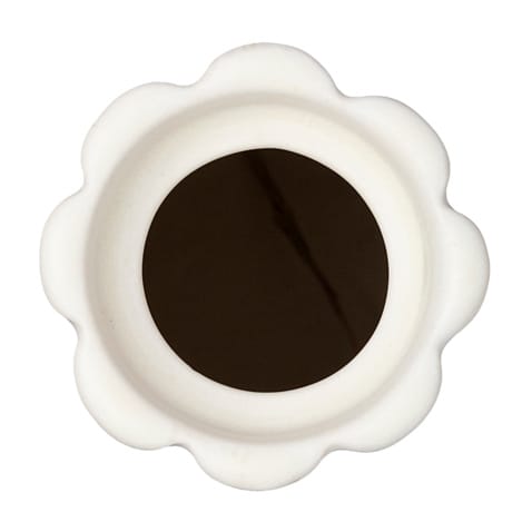 Jarrón/Portavelas Birgit 17 cm - Shell - PotteryJo