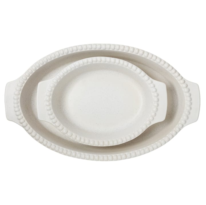 Molde de horno Daria 35 cm, Cotton white PotteryJo