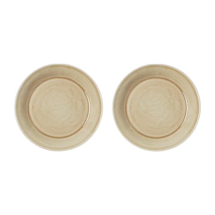 Plato de postre Daga Ø20 cm 2 unidades - Oat - PotteryJo
