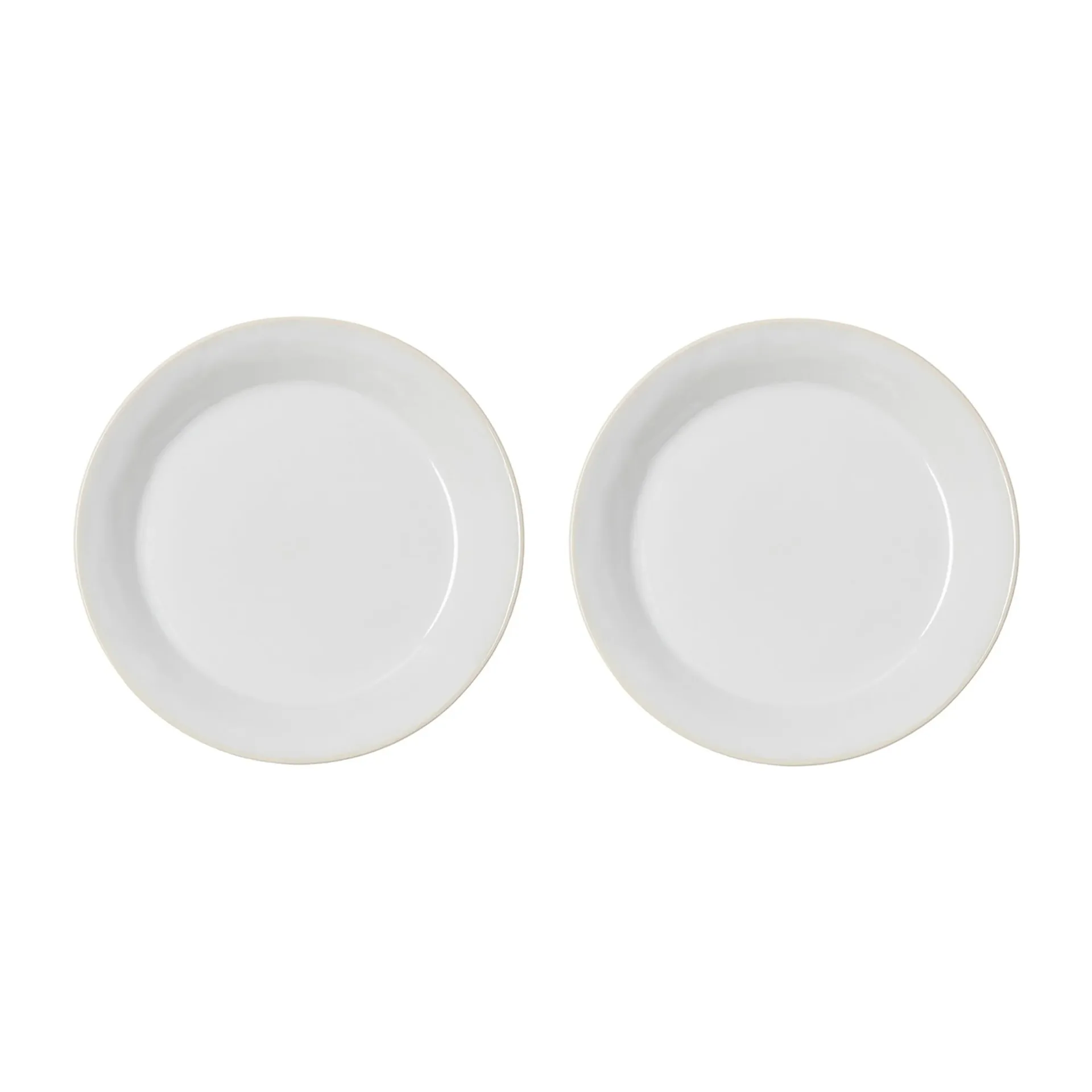 Plato de postre Daga Ø20 cm 2 unidades, White PotteryJo
