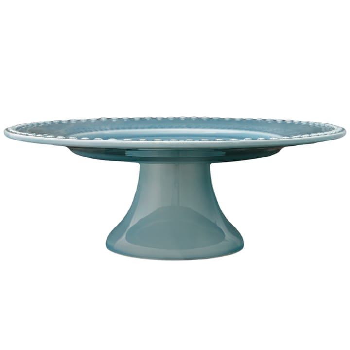 Plato de tarta Daisy Ø 35 cm - dusty blue - PotteryJo