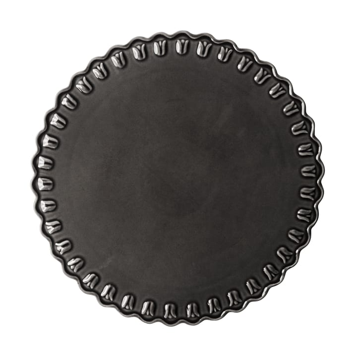 Plato de tarta Tulipa Ø30 cm, Almost black PotteryJo