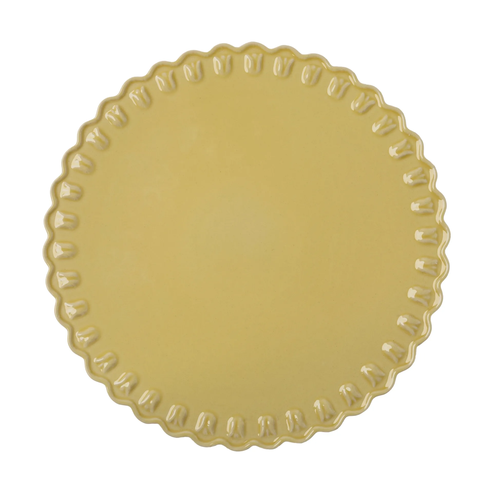 Plato de tarta Tulipa Ø30 cm, Pale Moon PotteryJo