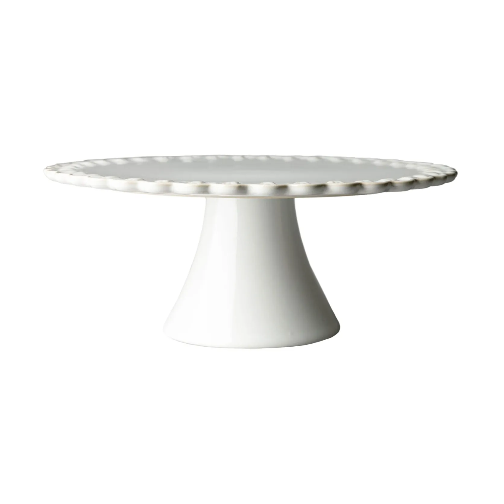 Plato de tarta Tulipa Ø30 cm, White PotteryJo