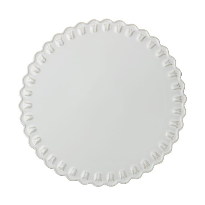 Plato de tarta Tulipa Ø30 cm, White PotteryJo