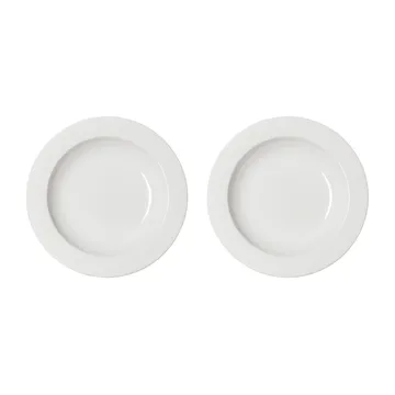 Plato hondo Daga Ø23,5 cm 2 unidades - White - PotteryJo
